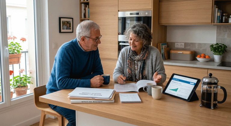 Réforme des retraites 2026 : couple de seniors vérifiant qui est concerné et à quel âge partir