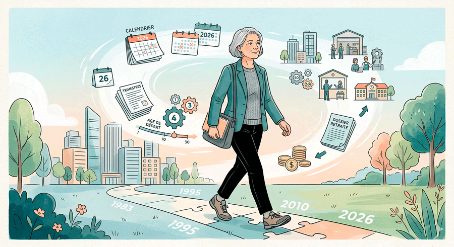 Réforme des retraites 2026 : senior concerné par les changements de l’âge légal de départ