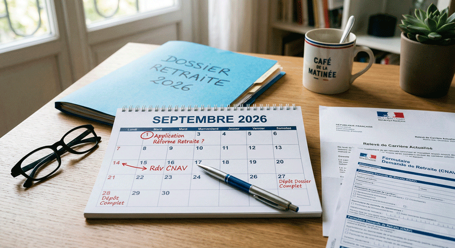 Réforme des retraites 2026 : date d’application au 1er septembre 2026 pour les seniors